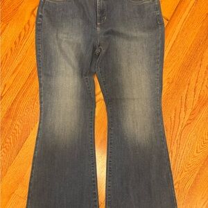 NYDJ Medium Blue Wide Leg Jeans